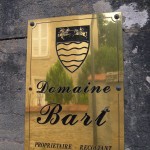 Plaque du domaine Bart